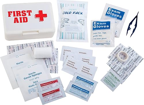 Champion Sports Kit de primeros auxilios (blanco)