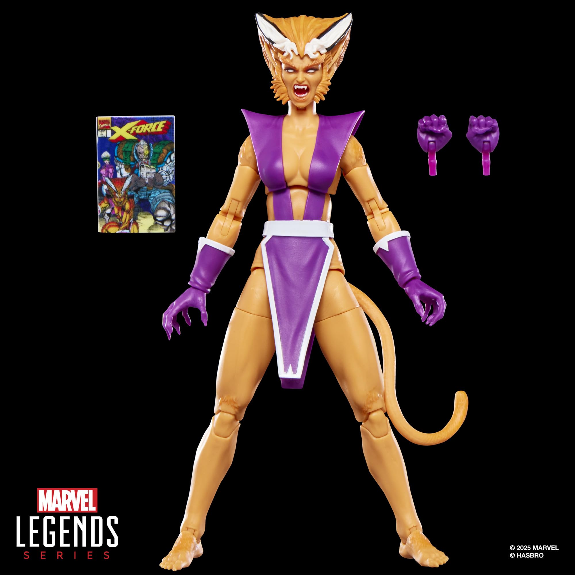 Image secondaire de Figurine Marvel Legends Feral - 15 cm avec Accessoires