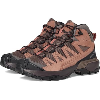 Женские кроссовки Salomon X Ultra LTR Mid GTX peppercorn/cognac/hot coral