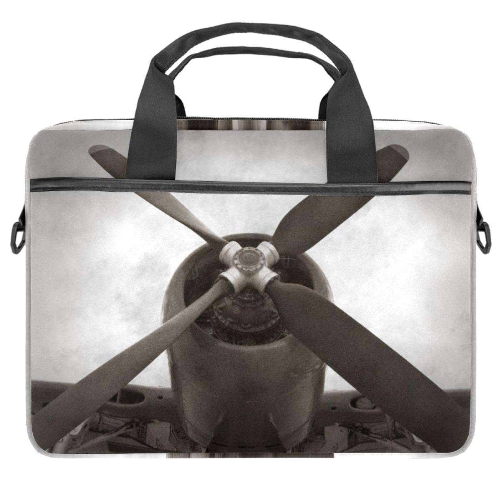 Bandolera de avión de guerra vintage con compartimento acolchado 8