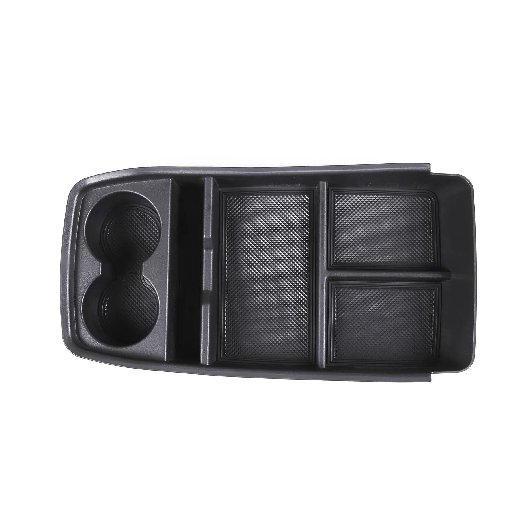 TOPOLVLCKC Armrest Storage Box For Kia For EV9 Car Central Control Storage Box Armrest Phone Container Tray Holder Organizer Accessories (Style 3)