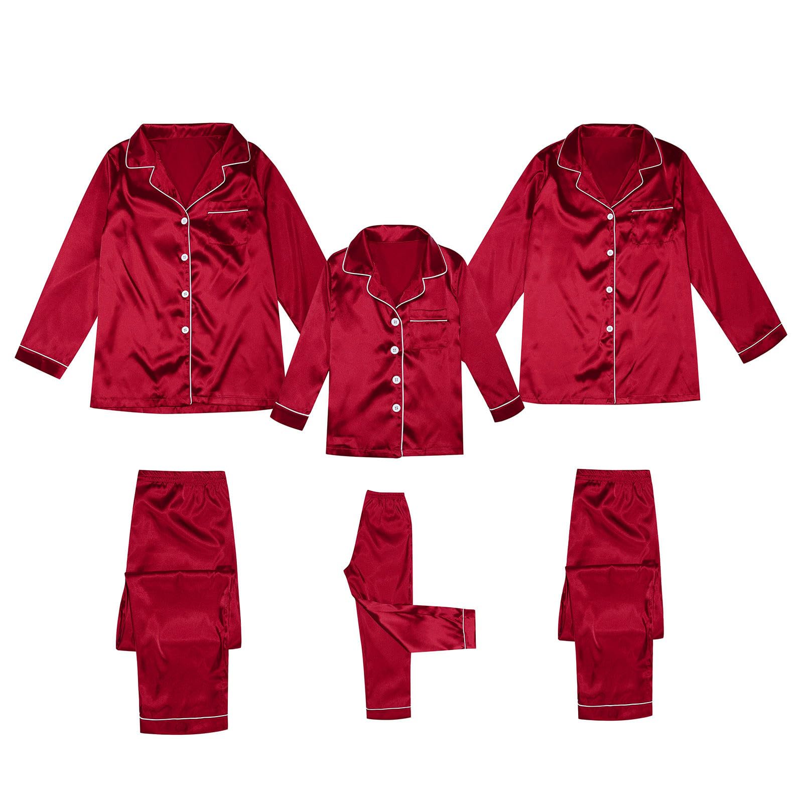 Pigiama Natale Famiglia, Pigiama Due Pezzi Donna Pigiami Abbinati Per Loungewear Morbido Pigiameria Casual Sleepwear Christmas Abiti Per Donna Uomo Neonati Maschi Ragazze Natale