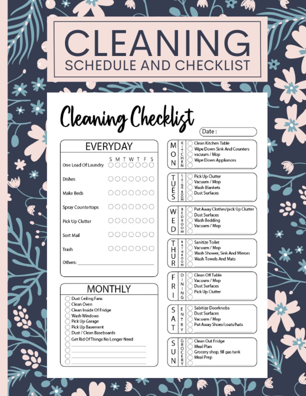 buy-cleaning-schedule-and-checklist-floral-cleaning-schedule-and