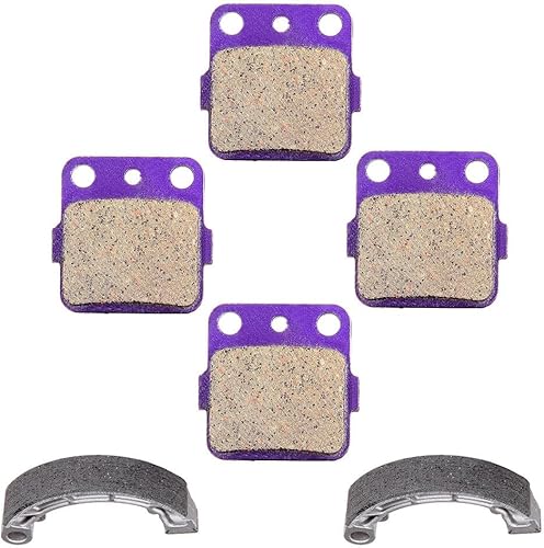 Miniatura 2 de SCITOO Pastillas de freno 351, FA84 para Honda Rancher 420 2007 2008 2009 2010 2011 2012 2013 pastillas de freno semimetálicas delanteras y traseras