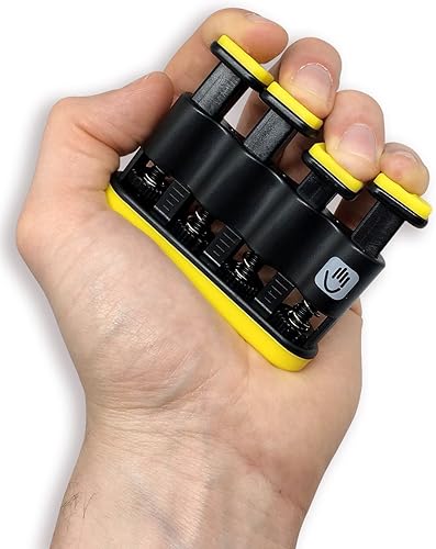 THE FINGER BLITZER - Entrenador de fuerza de dedos ajustable y ejercitador de agarre: el dispositivo de rehabilitación y terapia de