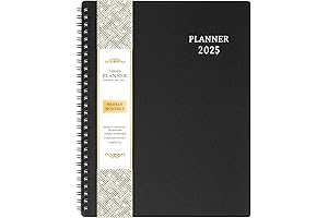 Time Management Savior: 2025 Planner Weekly & Monthly Organizer