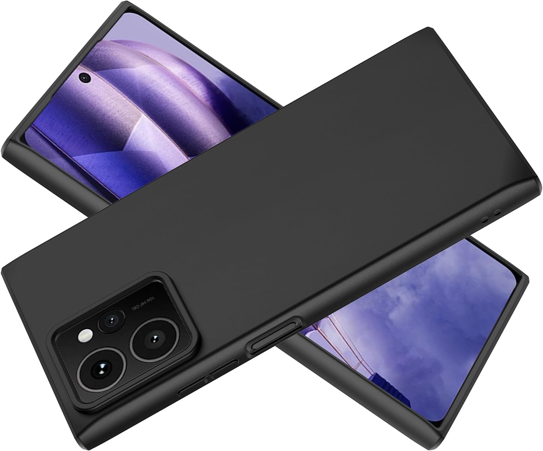 for HMD Skyline Case,high qualit,Scratch Resistant,Anti-Skid-TPU Rubber Soft Skin Silicone Protective Case Cover-Black