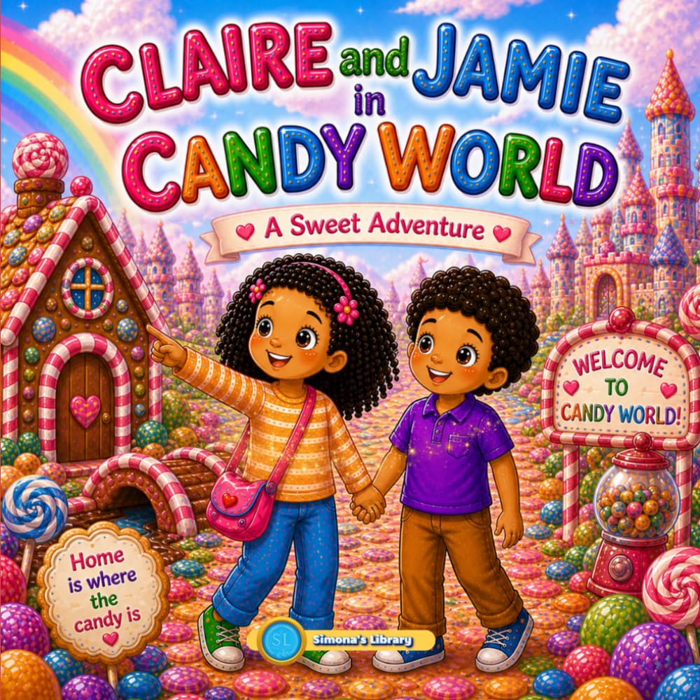 Claire and Jamie in Candy World: A Sweet Adventure