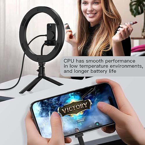 Miniatura 8 de Ni-SHEN Enfriador magnético de teléfono para juegos y transmisión en vivo, sistemas de refrigeración por agua semiconductores altamente eficientes,