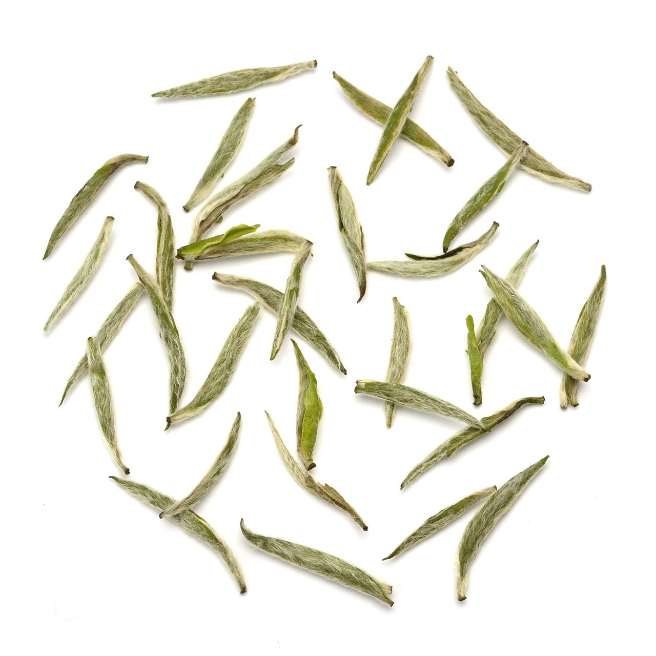 Teavivre Organic Nonpareil Silver Needle White Tea (Bai Hao Yin Zhen) Fuding Loose Leaf Chinese White Tea 1.75oz / 50g