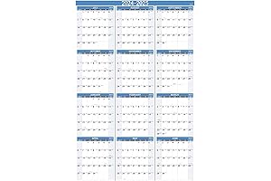 2024-2025 Yearly Wall Calendar Plan Your Days Better