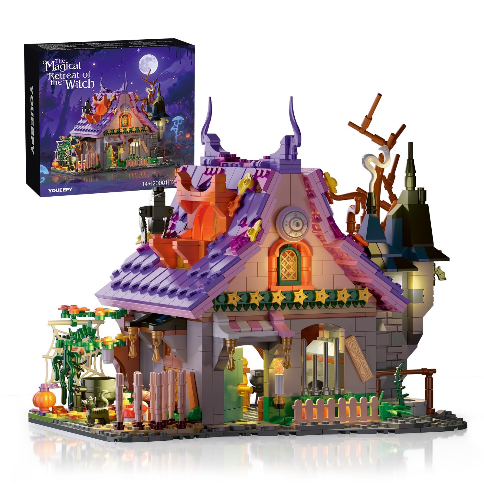 Amazon.com: Magic House Set for Witches and Witches Building Set