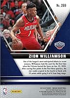 Vista 2 de Tarjeta de novato de Panini Mosaic Basketball #269 Zion Williamson 2019-20