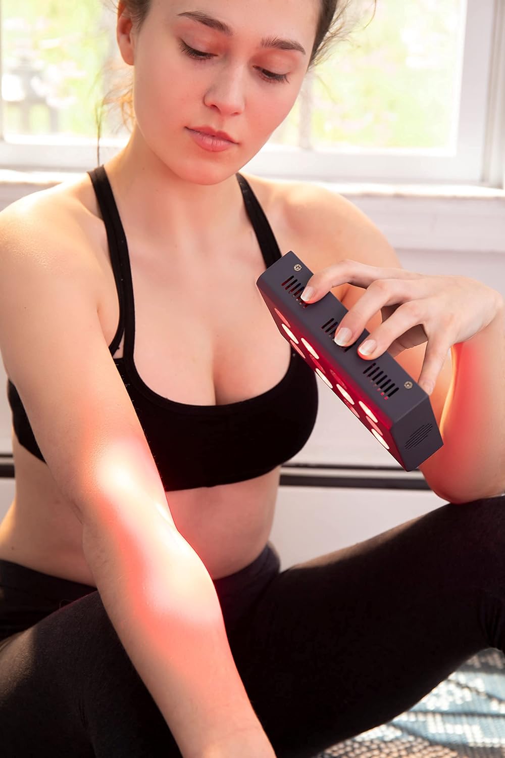 Hooga Charge Portable Red and Near Infrared LED Light Device, 660nm 850nm Dual Wavelength, Rechargeable with Travel Case - Image 4