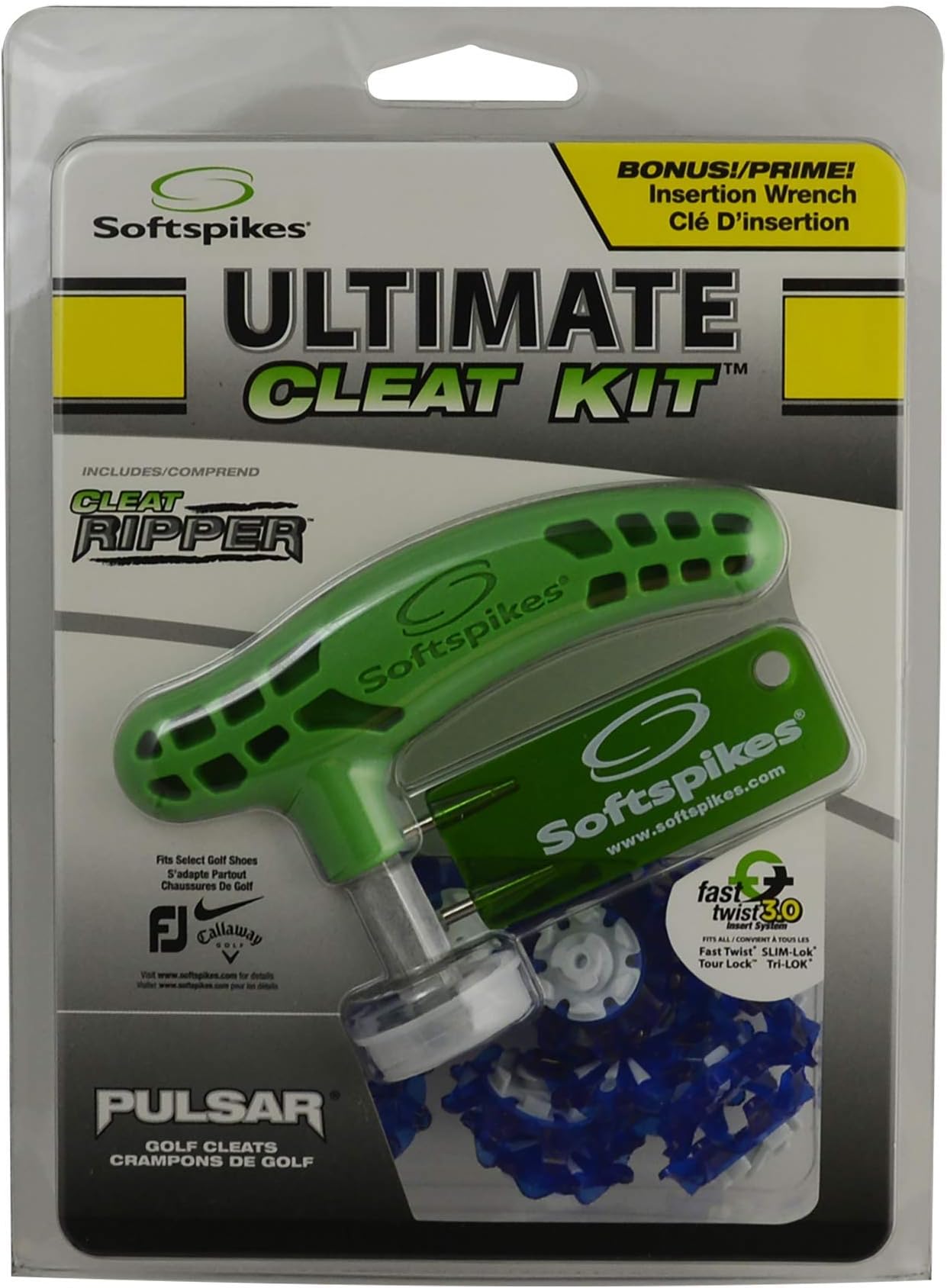 SOFTSPIKES Pulsar Fast Twist 3.0 Ultimate Cleat Kit