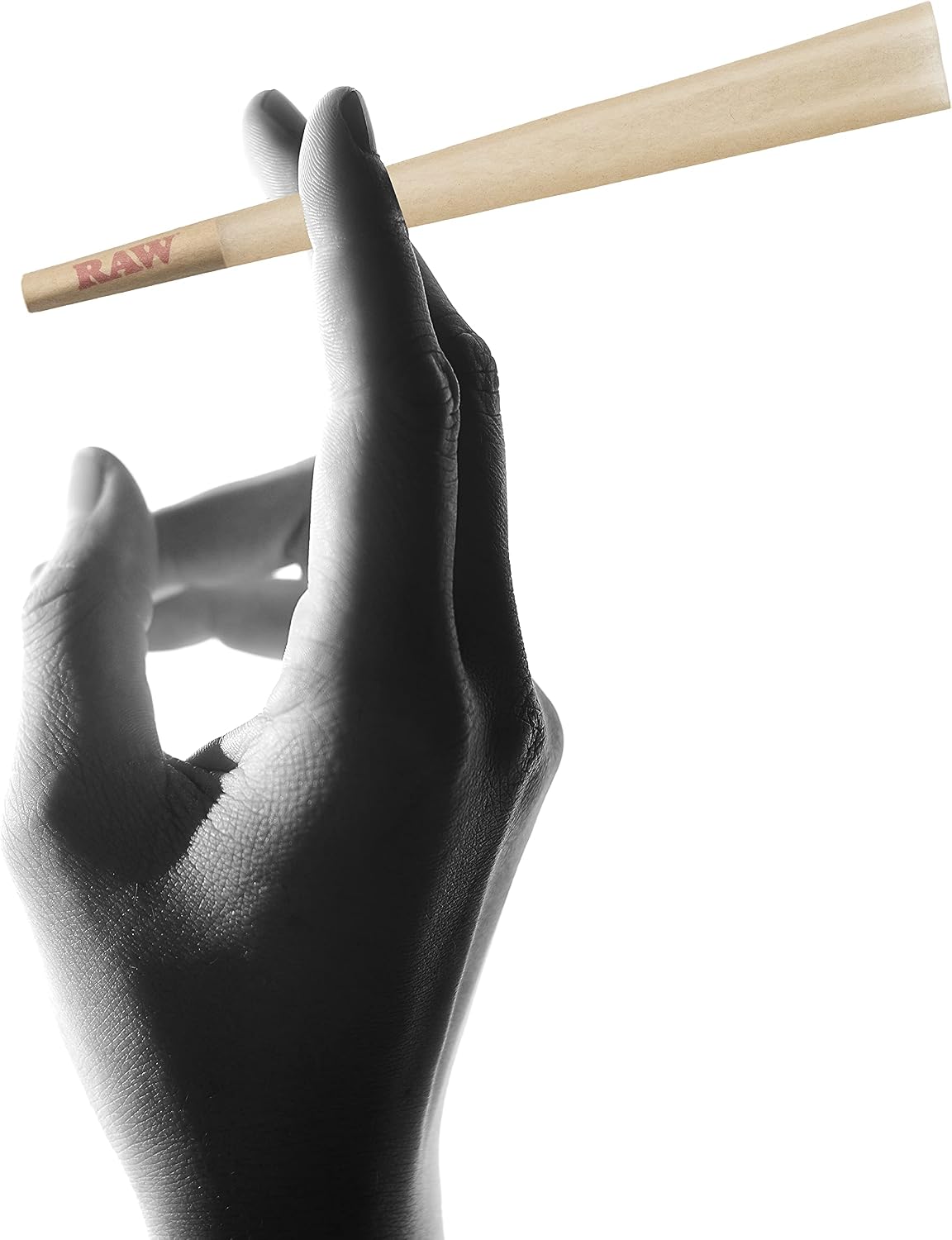 RAW Cones Peacemaker Size: 25 Pack - Extra Large Pre Rolled Cones Rolling Papers & Tips - Longer than RAW Classic King Size, Patented Slow Burning