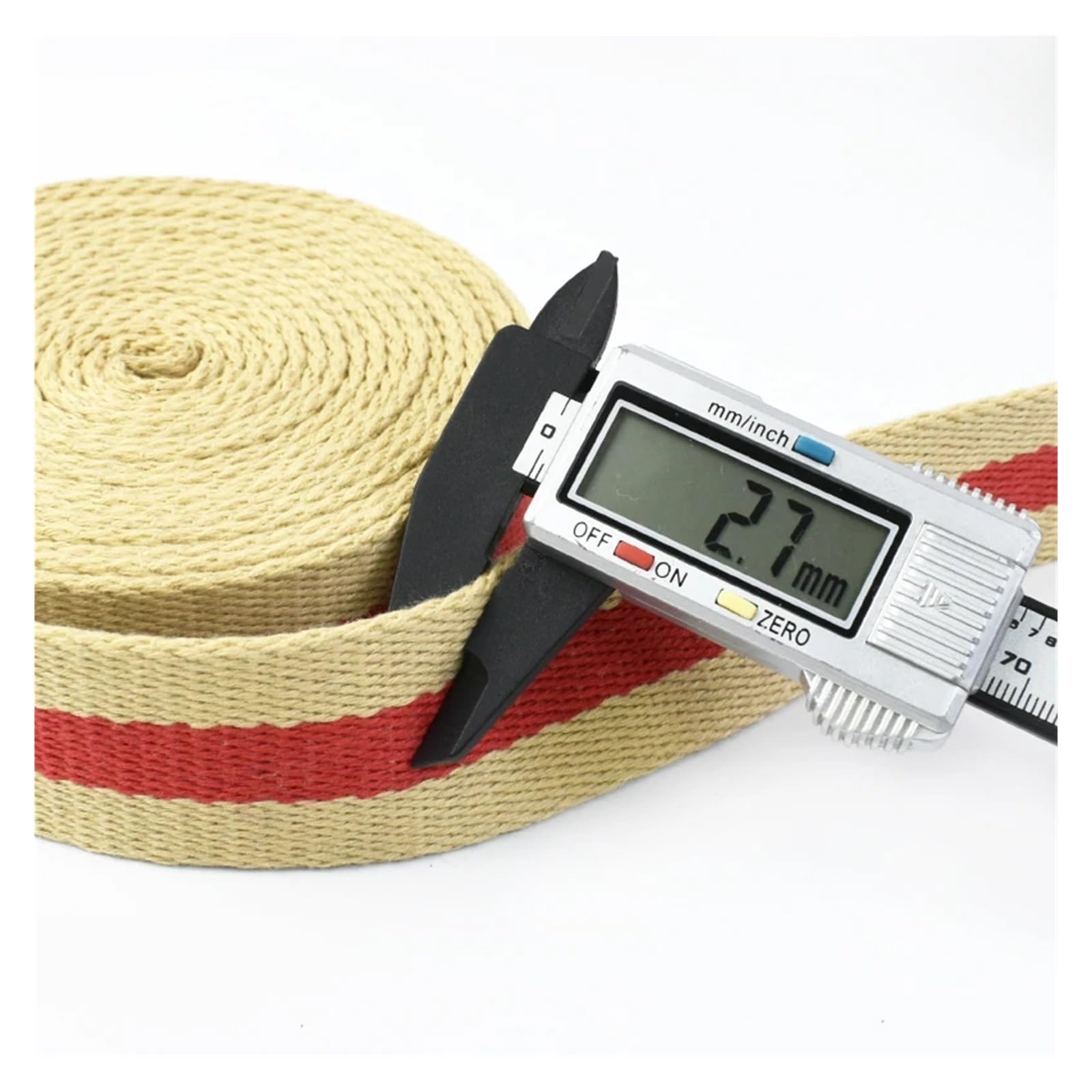 Jacquard-Besatz 38mm 2,5mm Dicke 1-10M Jacquard Gurtband Band Taschen Strap Bias Bindung(Color 5,38mm-5Meters)