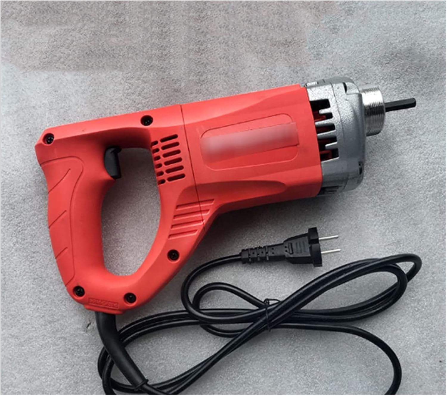 Concrete Mixers, Construction Vibrator Power Concrete Vibrator Hand Held Electric Pencil Vibrator With 1M 1.2M 1.5M Hose(1800W+35#1.5m single rod)