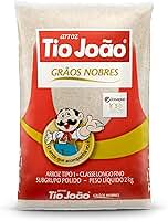 Arroz Branco Tio João Grãos Nobres - 2kg