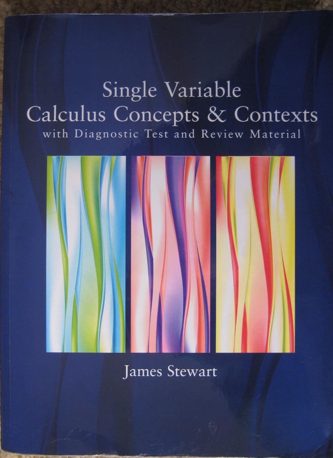 Single Variable Calculus Concepts & Contexts with diagnostic test and