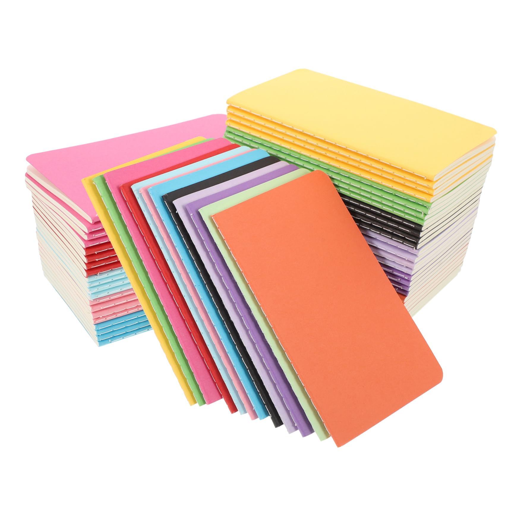 NUOBESTY 60piezas Mini Cuaderno De Bocetos De Bolsillo Escribir Notas Material Escolar Oficina Unidades Granel Libreta Pequeña Blancas Para Diarios y Blocs De Notas