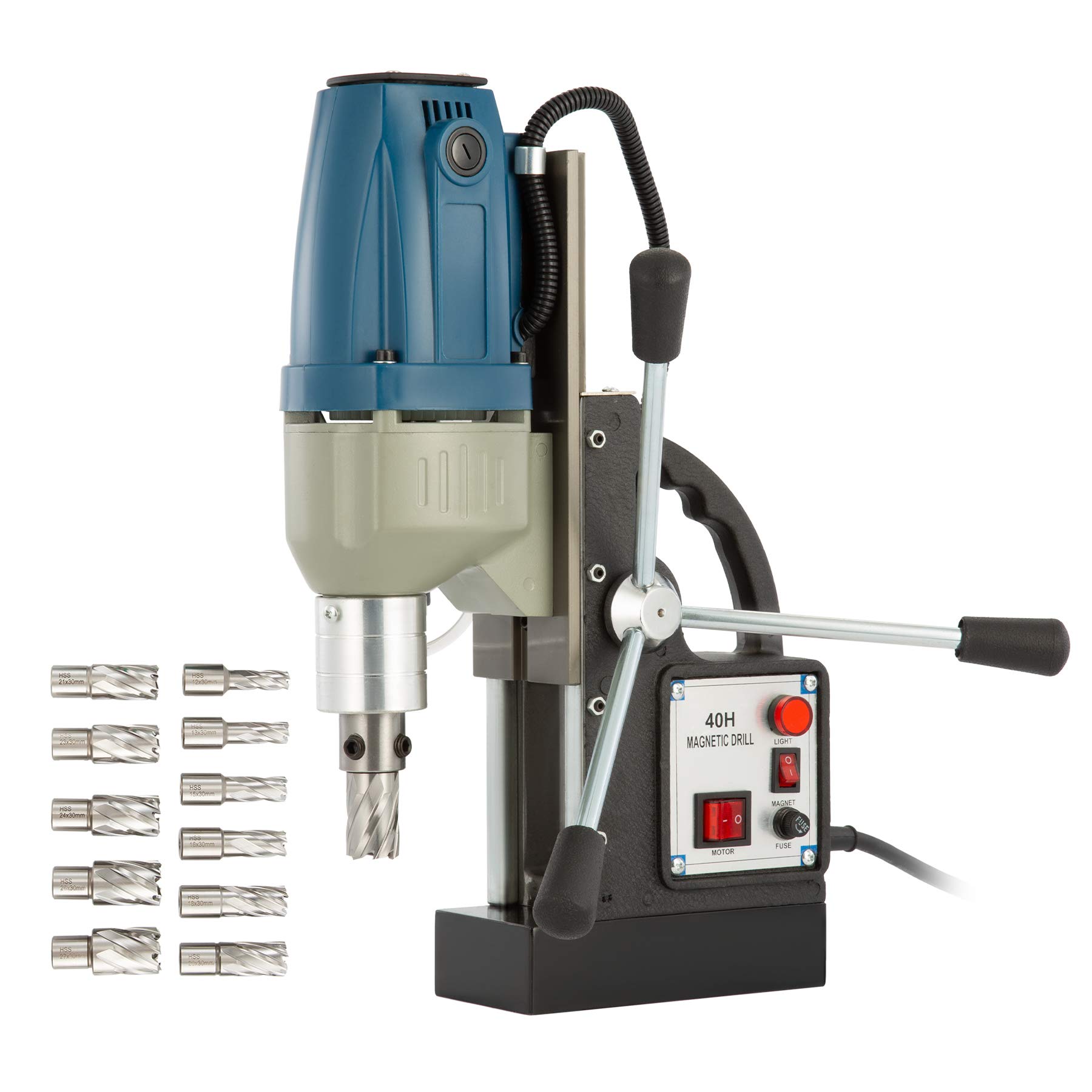 ZELCAN 1100W Electric Magnetic Drill 
