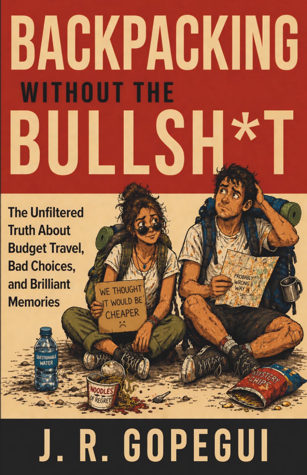 BACKPACKING WITHOUT THE BULLSH*T: The Unfiltered Truth About Budget Travel, Bad Choices, and Brilliant Memories