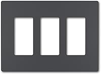 Vista 1 de Pass & Seymour RWP26WCC10 - Plato de pared, plástico, 0.04 onzas (1 gramo), color blanco, RWP263GCC6