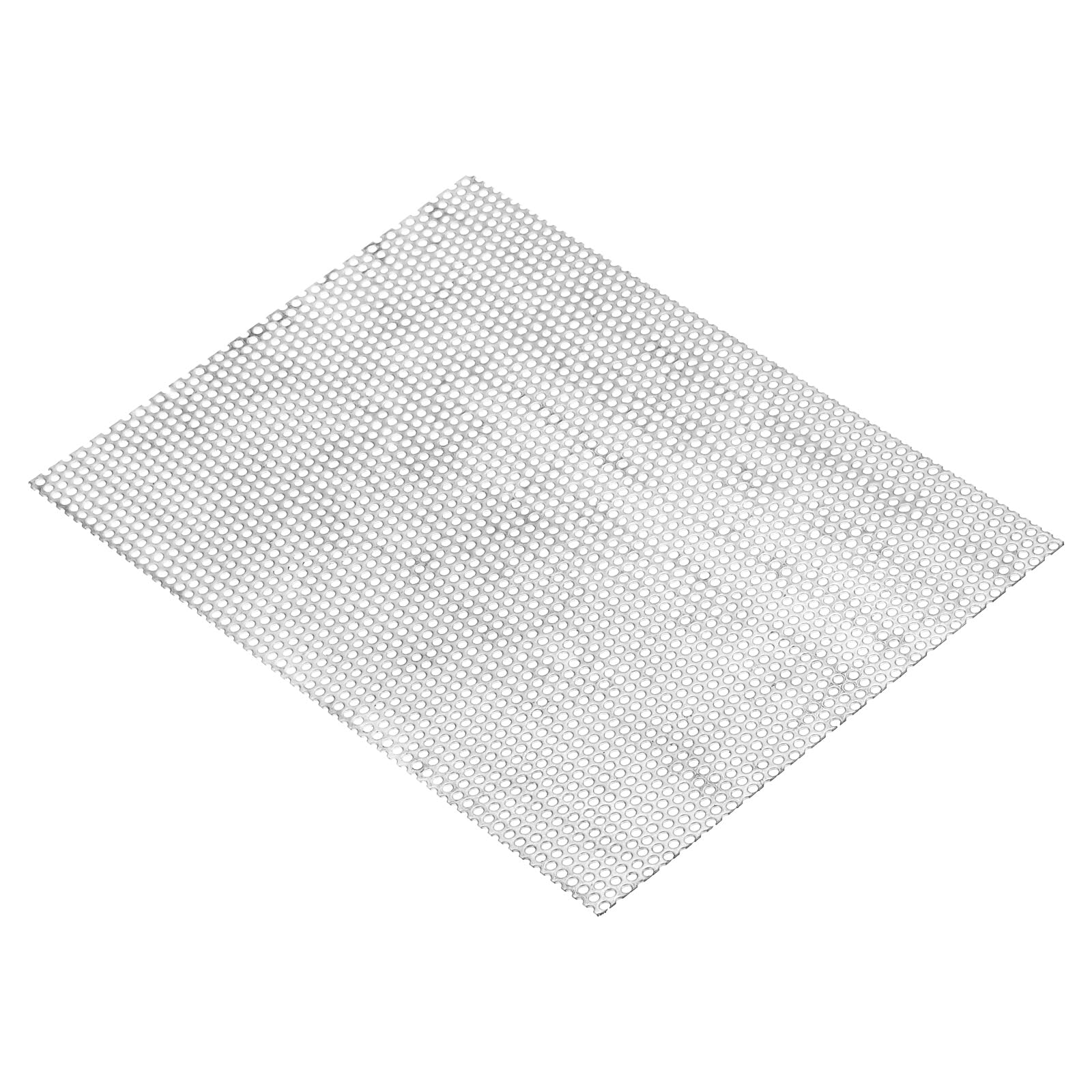 PATIKIL 11.8" x 8" 304 Stainless Steel Perforated Sheet, 0.12" Hole 19GA Expanded Metal Mesh Plate Screen Decorative Meshes for Ventilation Grill Smoking