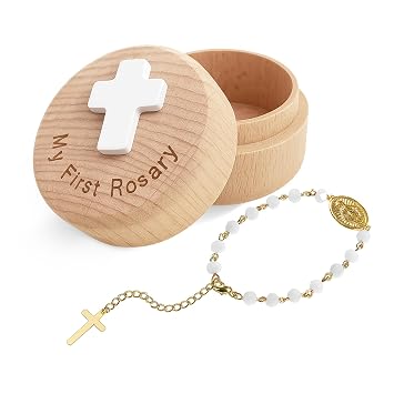 TBTFW My First Rosary, Baptism Rosary, Catholic First Communion Rosary