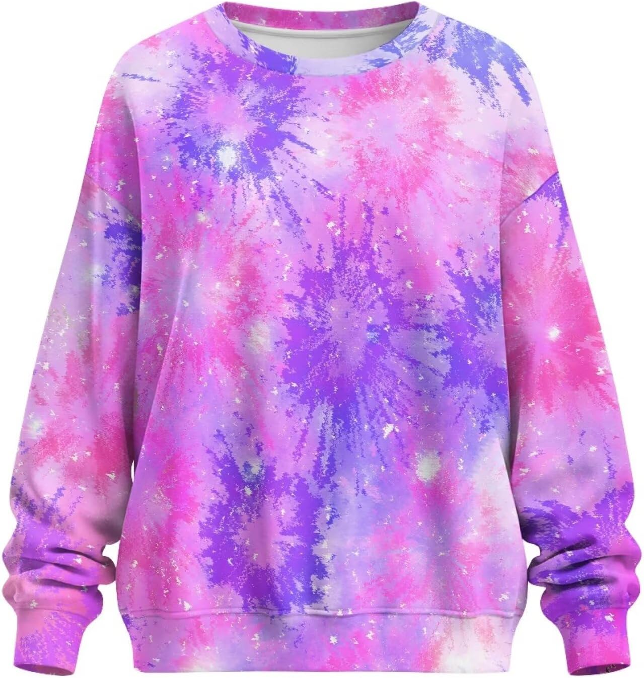 Sweatshirts for Women Long Sleeve Crewneck Pullover Shirt S-3XL