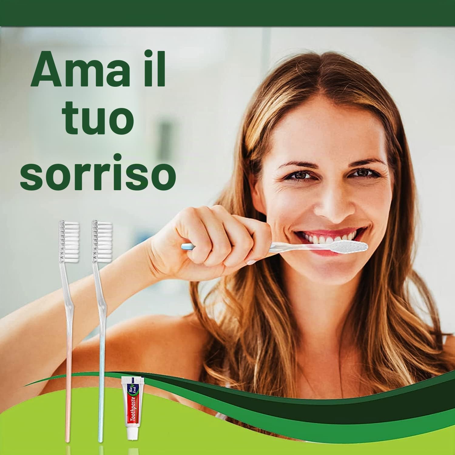 Spazzolino da denti (Spazzolino da denti e dentifricio 200 Unità)