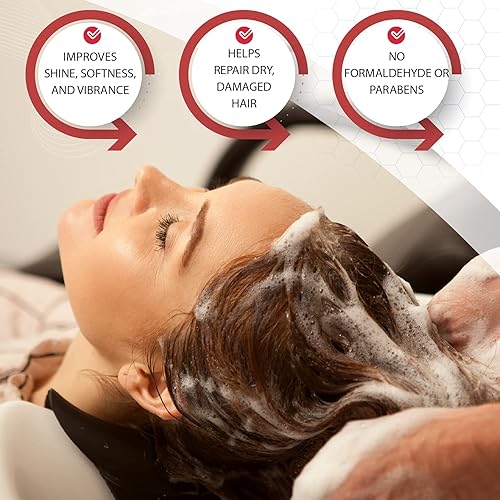 Miniatura 6 de Portier Ciclos B-Tox - Mascarilla capilar para cabello seco dañado con sellado capilar reconstructivo, soporte tratado con color de