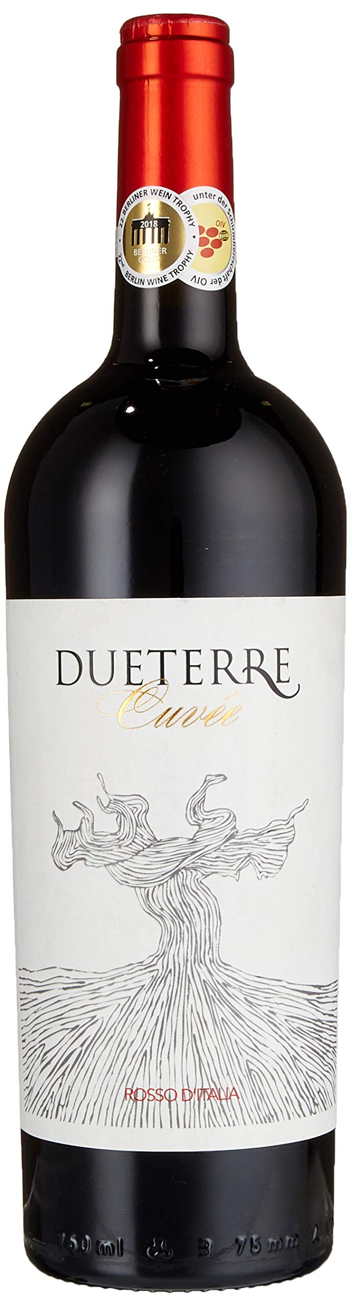 Tagaro Dueterre Rosso d´Italia Cuveé 2016 trocken, (1 x 0.75 l)