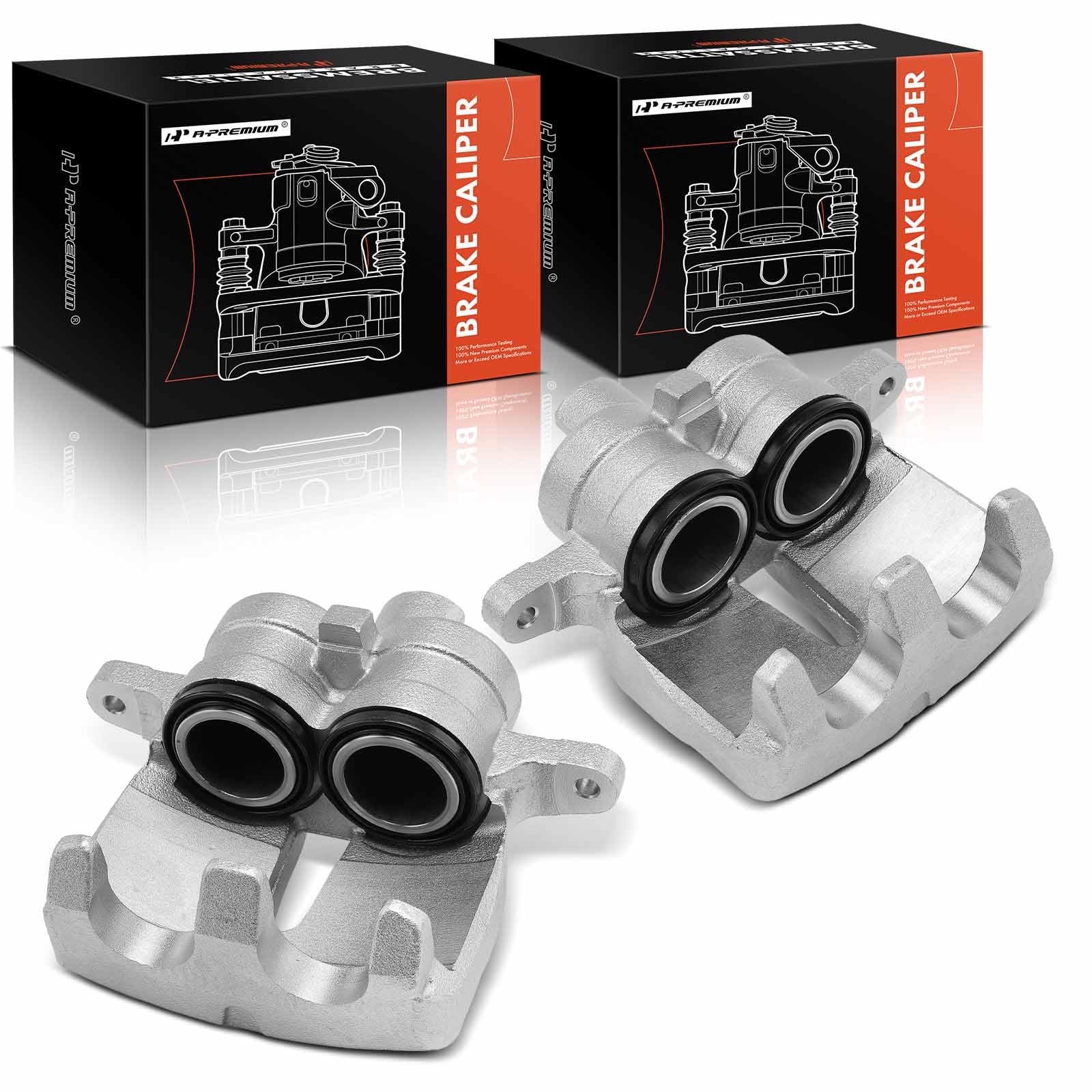 A-Premium Brake Caliper Assembly - Front Left For BMW X5 2000-2006 & Land Rover Range Rover 2003-2005 - View #8