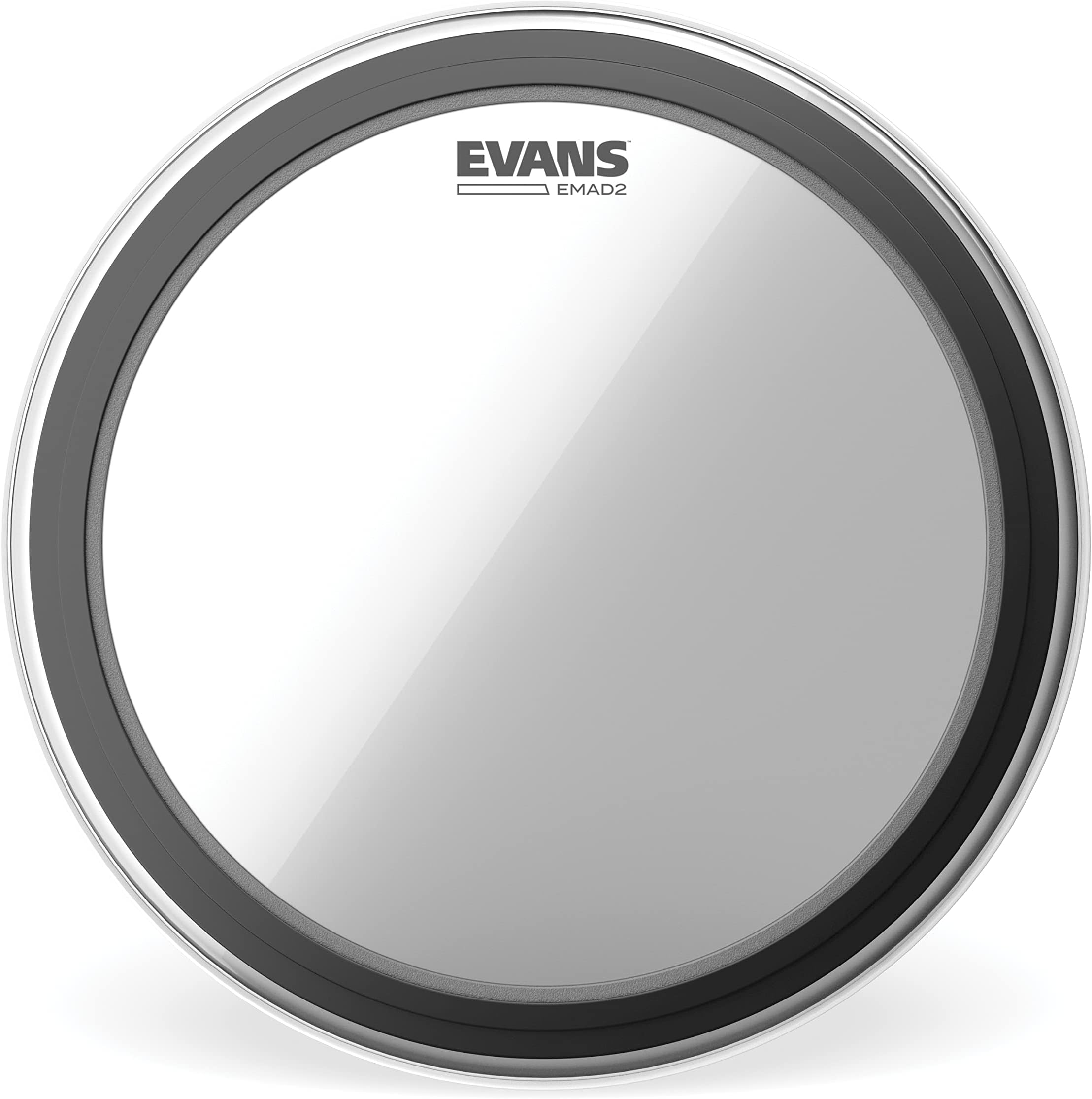Evans Bass Drum Heads - EMAD2 Clear Bass Drumhead - BD20EMAD2 - 20 Inch