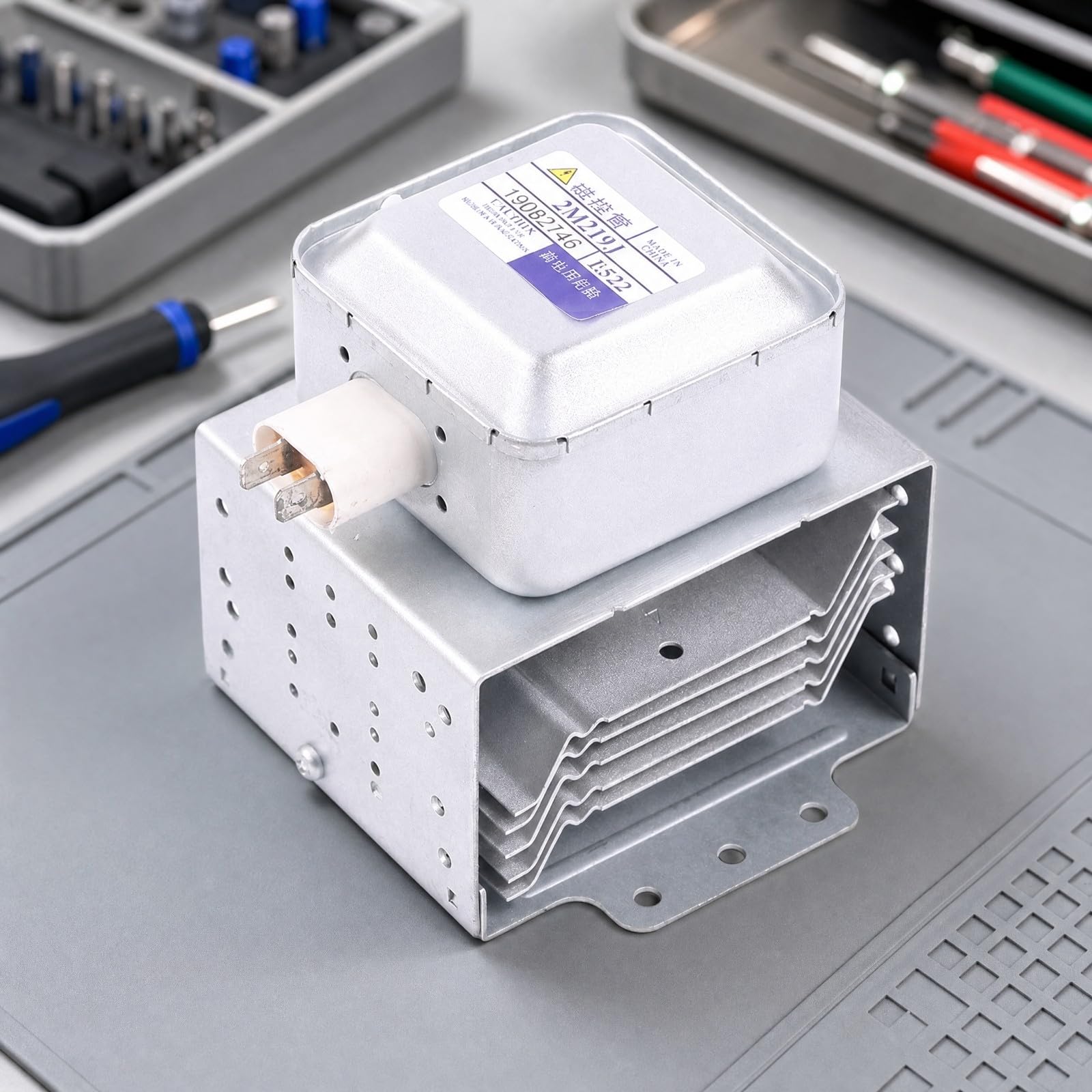 Yajuyi Magnetron di Ricambio Resisn | Riscaldamento Uniforme, Magnetron Microonde, Affidabile, Manunzione Elettrodomestici