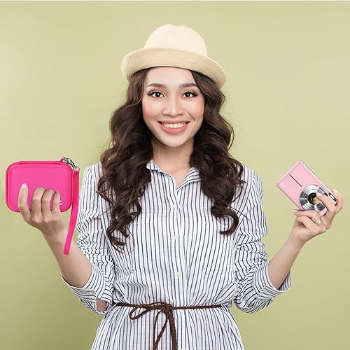 Vista 111 de AbergBest 21 Mega Pixels 2.7" LCD Recargable HD/Kodak Pixpro/Canon PowerShot ELPH 180/190 / Sony DSCW800 / DSCW830 - Funda protectora para cámara