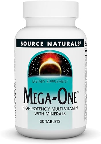 Source Naturals Mega-One Multi-Vitamina con Minerales* - 30 Tabletas