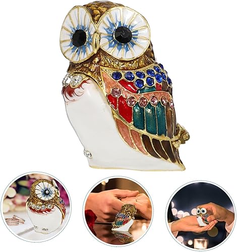 Miniatura 3 de BESPORTBLE Caja de almacenamiento de joyas, contenedores de escritorio, organizador de maquillaje, caja organizadora de maquillaje, bandeja para