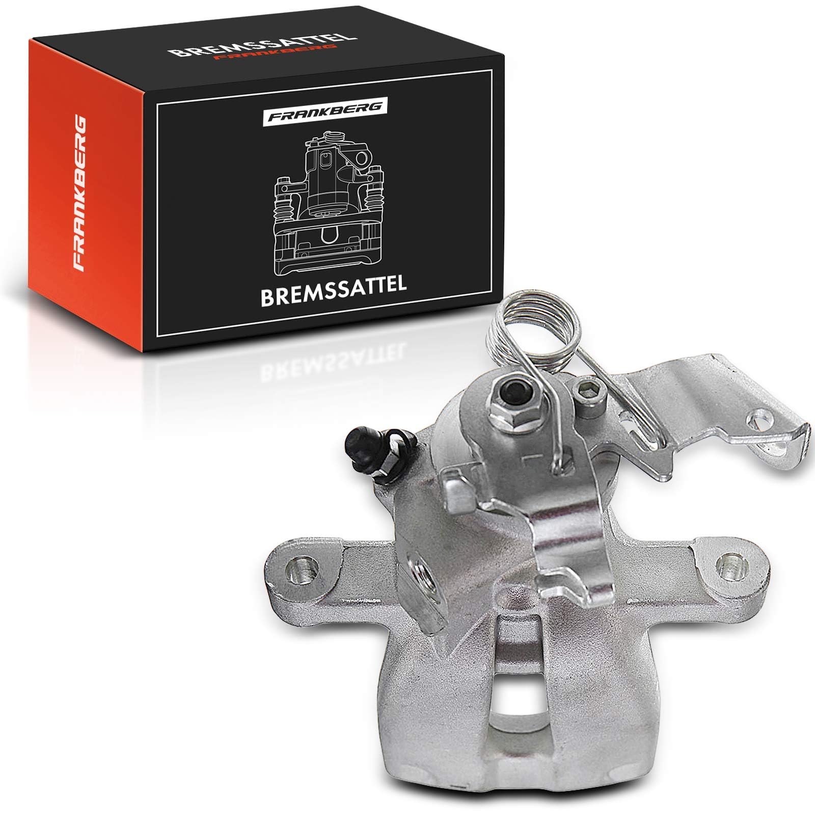 Frankberg Bremssattel Bremszange Hinterachse Links Aluminiumguss Kompatibel mit Astra G Stufenheck/Caravan/Kasten/Kombi F70 Corsa Stufenheck Replace# 93175248