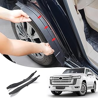 ZittRo Rear Wheel Fender, Lining Fender, for Land Cruiser 300 LC300 2021-So far. Door Gap Fender Modification Accessories