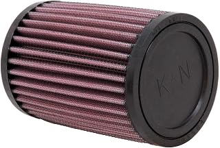 K&N Universal Clamp-On Air Intake Filter: High Performance, Premium, Washable, Replacement Air Filter: Flange Diameter: 1.75 In, Filter Height: 5 In, Flange Length: 0.625 In, Shape: Round, RU-0360