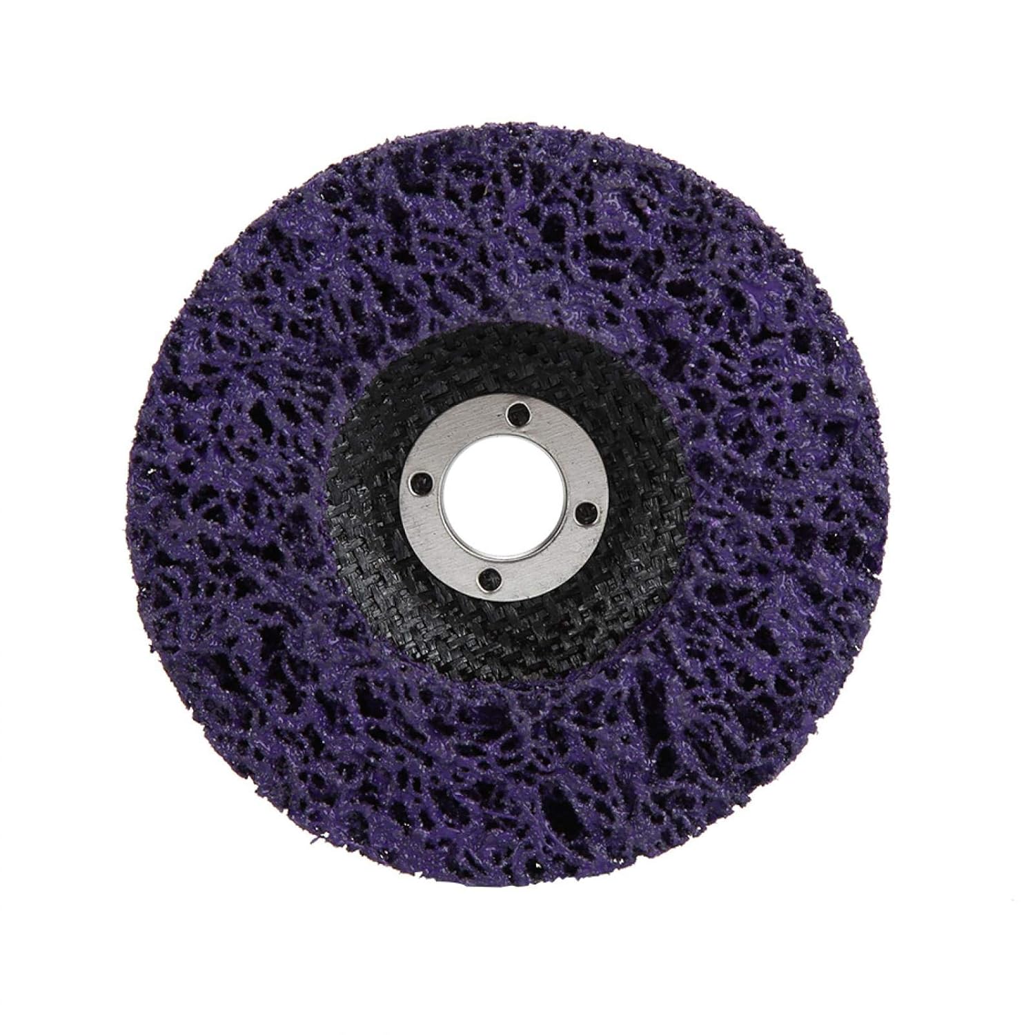 5Pcs Remover Wheel,Remove Paint and Oxidation Poly Strip Wheel,Disc Abrasive Angle Grinding Wheel for Surface Preparation Conditioning(60#)