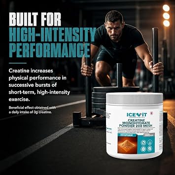 Creatine Monohydrate Powder 500g Unflavoured & Micronised