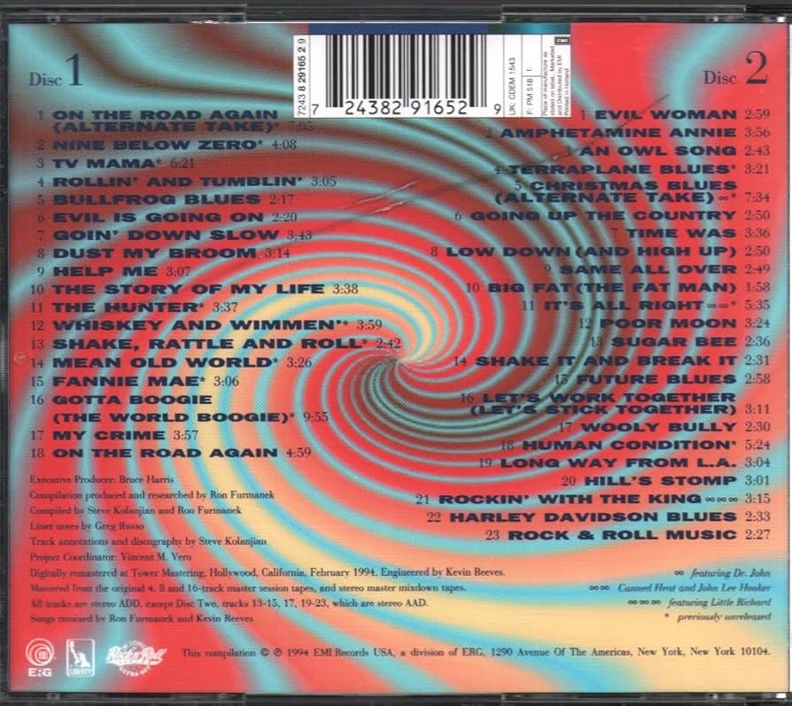 CANNED HEAT―UNCANNED [CD] Canned Heat – Uncanned! The Best Of Canned Heat – 2 x CD