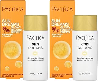 Pacifica, Glow Drops Sunset, 1 Fl Oz (Pack of 2)