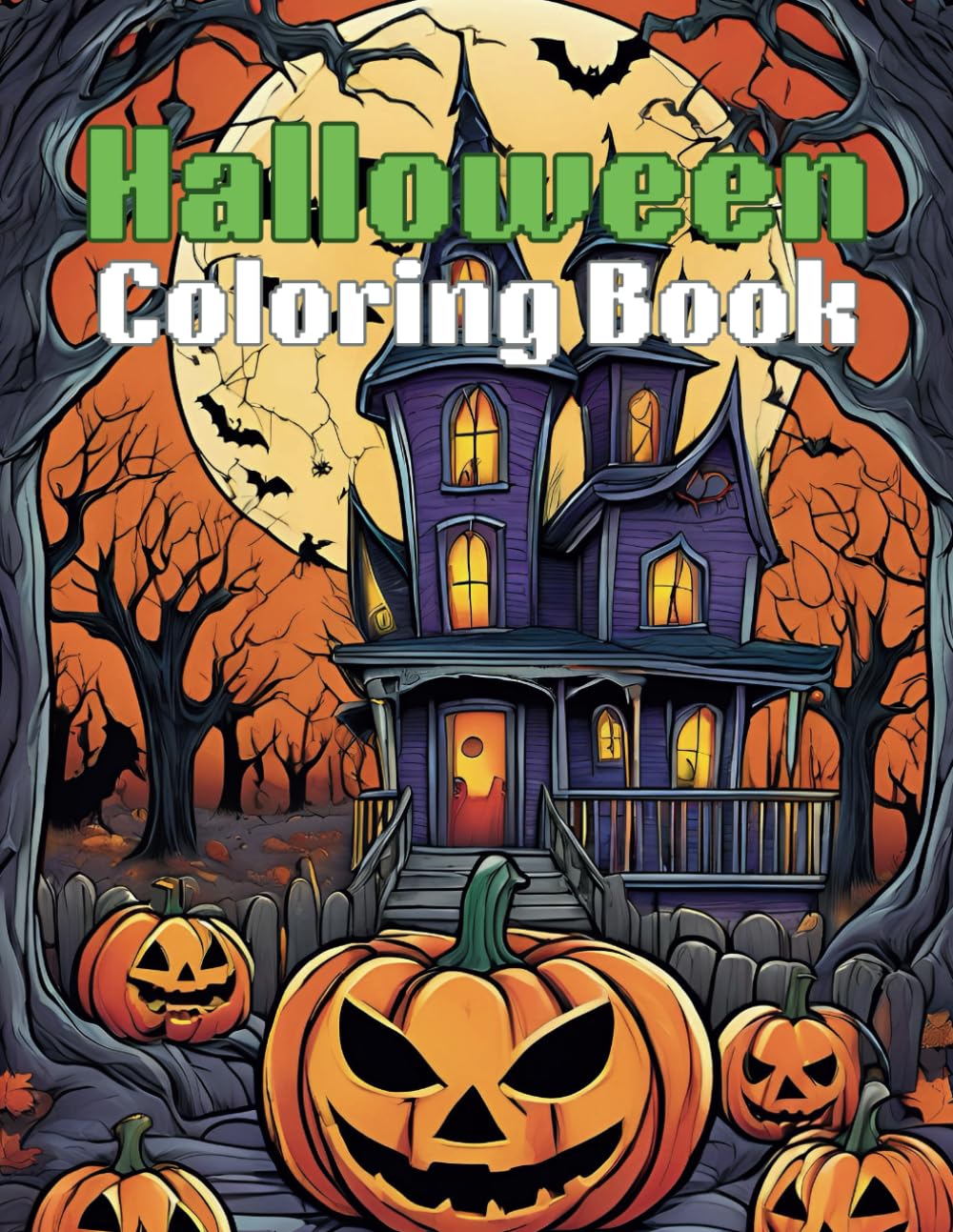 Whimsical Halloween Wonders: A Fun-Filled Coloring Book for Kids: Adorable Ghosts, Playful Witches, and Magical Creatures for Hours of Spooky Fun!
