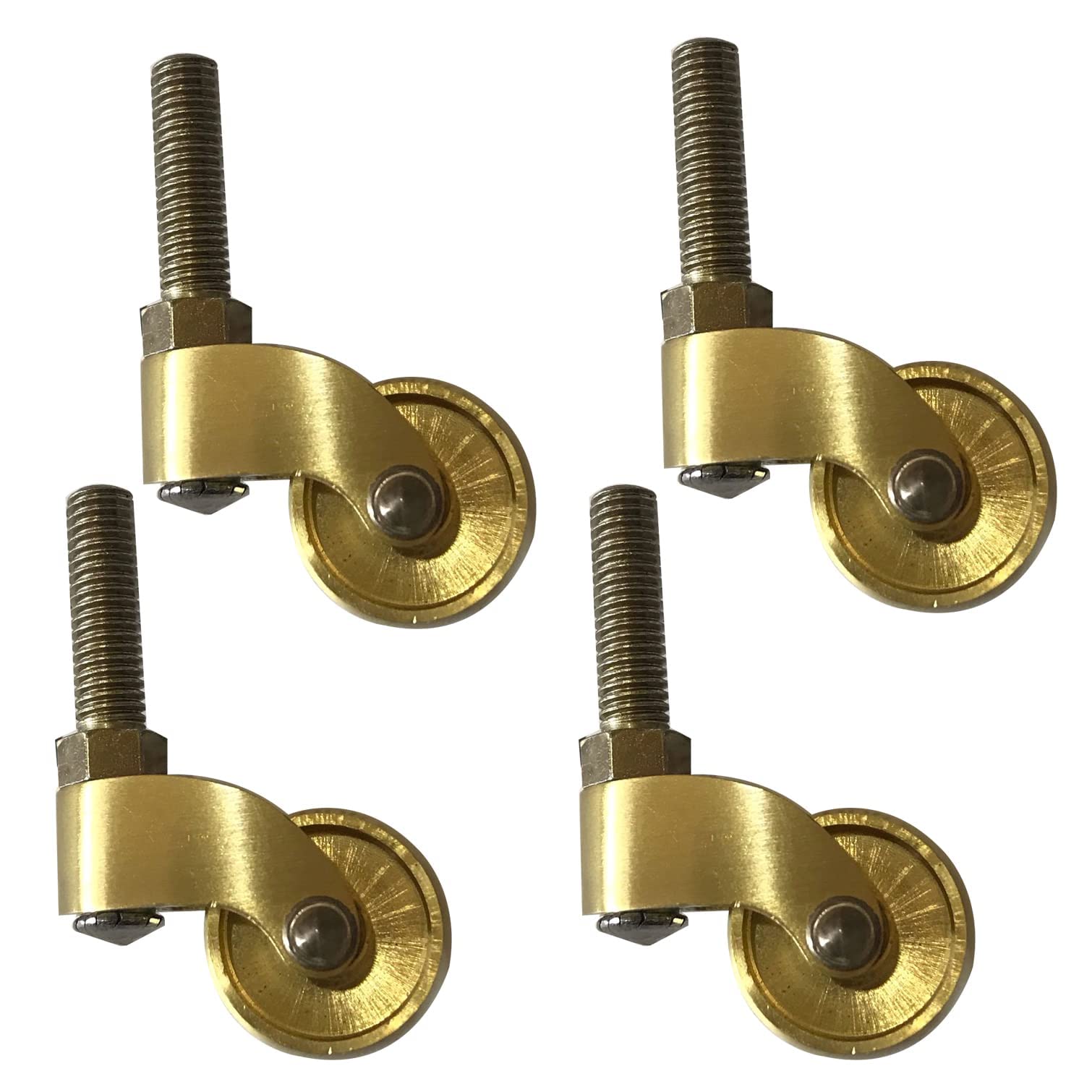 Roulettes de meubles en laiton antique pivotantes m8 pour armoire