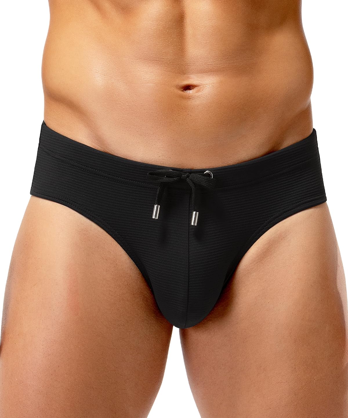 Casey Kevin Bañador Slip Hombre Natación Hombre Briefs Traje de Baño Secado Rápido para Playa Piscina - 2